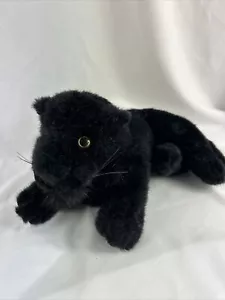 Animal de peluche de pantera de gato negro de 13 - Imagen 1 de 8