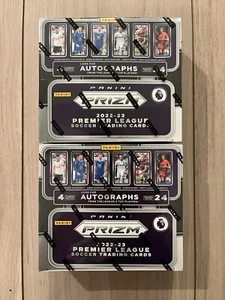 (LOT of 2) 2022/23 Panini Prizm Premier League Soccer Retail Box SEALED NEW - Picture 1 of 3