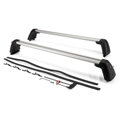 NEW BMW X1 F48 GENUINE LOCKABLE ROOF BAR SET 82712350126 2 YEAR WARR - Image 1 of 2