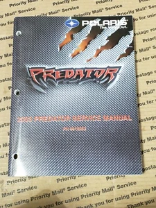 POLARIS 2003 Predator ATV Service Manual and CD 9918062 - Picture 1 of 4