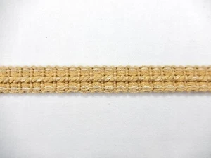 GP & J BAKER gewebte Bandverkleidung. Gold Cremes Elfenbein. 22 Yds + 2 T-068 - Bild 1 von 8