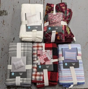 MARTHA STEWART Standard Pillow Shams - Assorted Colors, New - Picture 1 of 11