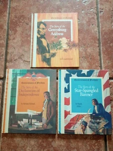The Story of the Gettysburg Address, The Declaration Of Independence Book Lot - Picture 1 of 7