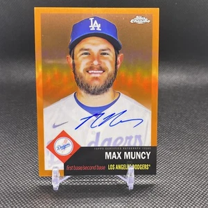 2022 Topps Chrome Platinum Anniversary Max Muncy Auto Dodgers - Picture 1 of 12