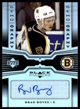 2005-06 Upper Deck Black Diamond Gemography BRAD BOYES