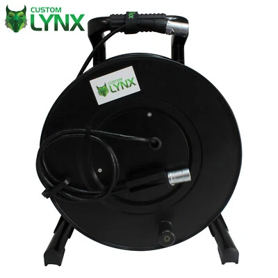 CUSTOM-LYNX Tambor Rean Neutrik EtherCON con pantalla CAT5E. Carrete de cable flexible con plomo. Blindado