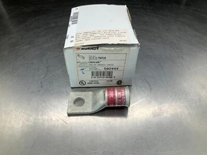(6) Burndy YA31LB Hylug Copper Compression Lug, 1 Hole - Picture 1 of 1