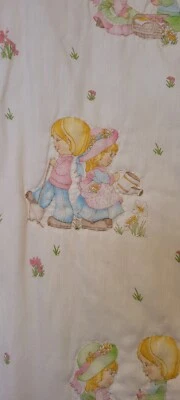 被子手工绗缝婴儿毯复古乡村男孩Cottagecore女孩 — 第 1/4 张图片