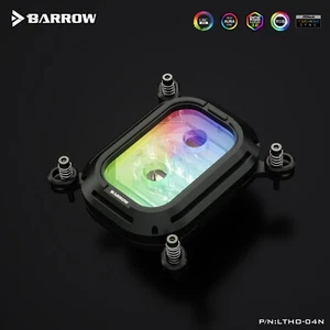 Barrow Kupfer CPU Wasserblock für Intel i3 i5 i7 i9 LGA 1700 1200 115x schwarz - Bild 1 von 10
