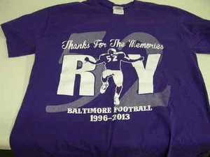 BALTIMORE RAVENS "THANKS FOR THE MEMORIES" KURZARM T-SHIRT! NEU!! - Bild 1 von 1