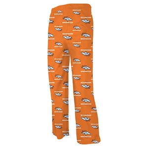 NFL 2025 Youth XL 18-20 Denver Broncos Pajama FLAME RESISTANT Sleep Pants - Picture 1 of 12