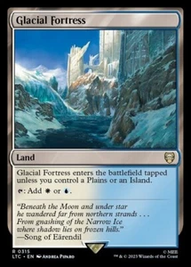 MTG - GLACIAL FORTRESS - Lord of the Rings Co (R) - Picture 1 of 1