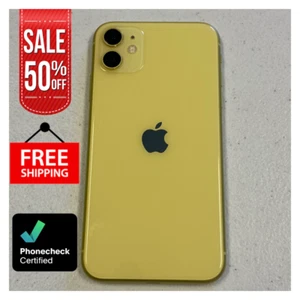 Apple iPhone 11 odblokowany 64/128GB - czarny, czerwony, żółty - bezpłatna wysyłka, zwroty - Zdjęcie 1 z 8