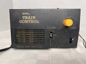 Push Whistle HO Transformer ELDON Model TRAIN CONTROL 12V power pack Untested - Picture 1 of 5