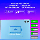 10 Inch Tablet Blue 8gb Ram 256gb Rom Octa Core Cpu 4g Lte 5g Wifi 2 Card Sl Bgi