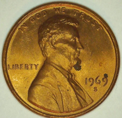 1969 s penny with doubling Cover