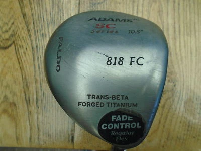 PRE~LOVED ADAMS SC FALDO SERIES DRIVER ~ FADE CONTROL HEAD ~ 10.5' HEAD ~ REG - Image 1 of 4