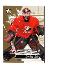 2007 In The Game Going For Gold World Juniors Team Carey Price Rookie Card #1 RC - Picture 1 of 1