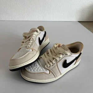 Size 10.5 - Air Jordan 1 Retro OG EX Low Coconut Milk Excellent Condition - Picture 1 of 7