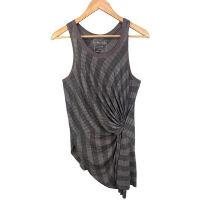 Camiseta sin mangas We The Free XS a rayas asimétrica indie boho chic festival de hadas grunge Foto 1 de 4