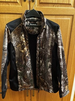 Donner Mountain Jacket Women’s Camouflage Full Zip Real Tree Camo Medium - Image 1 of 4