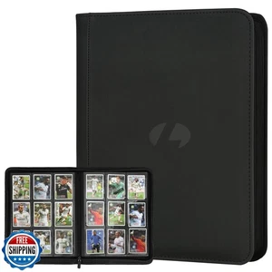 Trading Card Binder, Premium 9-Pocket Double Sided 540 Pocket PU  - Picture 1 of 5