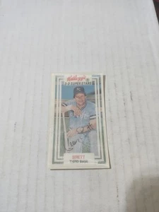 1983 Kelloggs 3-D Superstars George Brett # 4 - Picture 1 of 2