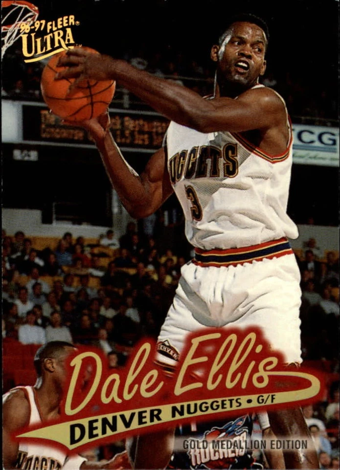 1996-97 Ultra Gold Medallion #G173 Dale Ellis - BSK - Image 1 of 2