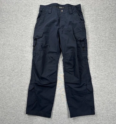 Pantalones tácticos EMS para hombre 5,11 30x29 azules Stryke Ripstop carga utilitaria ropa de trabajo Foto 1 de 4