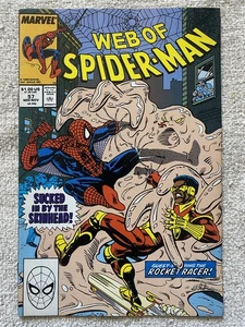 WEB OF SPIDER-MAN #57 Marvel Comics 1989 FN/VF - Picture 1 of 1