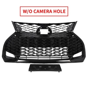 For Lexus IS300 IS350 F-sport 2021-2024 Front Grille Gloss Black w/o Camera Hole - Picture 1 of 9