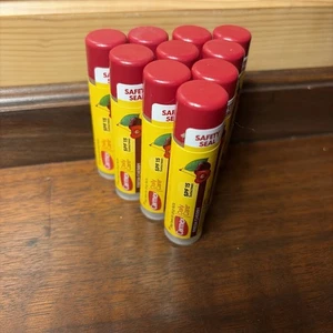 Lote de 10 BÁLSAMO LABIAL CON SABOR A CEREZA FRESCA CARMEX hidratante FPS 15 a prueba de agua - Imagen 1 de 4