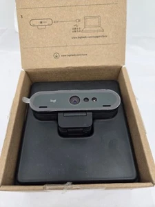 Logitech Brio 4K Pro Webcam V-U0040 Ultra HD Video & HDR 960-001105- Open Box - Photo 1/8