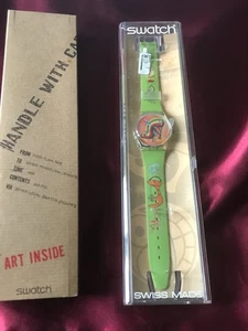 Uhr SWATCH Gent STILETTO (GK271)-NEU/NOS-High Heels-mehrfarbig-SUPER RABATT %%% - Picture 1 of 8