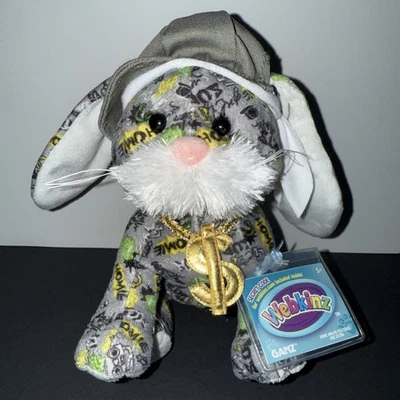 GANZ Webkinz Rockerz Bunny New With Code Tags RARE - Image 1 of 4