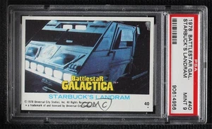 1978 Topps Battlestar Galactica Starbuck's Landram #40 PSA 9 MINT 0ts2 - Picture 1 of 3