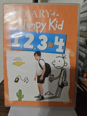 diary of a wimpy kid 1, 2, 3 & 4 dvd USED - Image 1 of 4