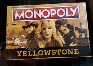 Monopoly Yellowstone Game SEALED Brand New John Dutton Beth Dutton Rip Seal Torn - Picture 1 of 4