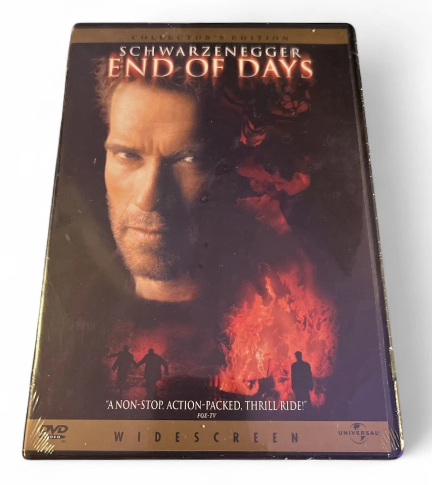 End Of Days DVD 1999 Collector’s Edition Arnold Schwarzenegger New Sealed - Image 1 of 2