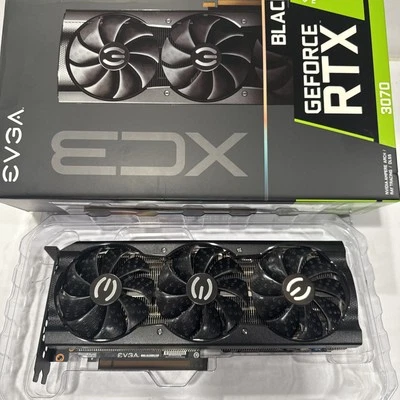 EVGA GeForce RTX 3070 XC3 Graphics Card w/Original Box Excellent FAST SHIP - Image 1 of 4