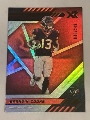 2020 Panini XR Red #51 Brandin Cooks Serial 046/249 - Image 1 of 2