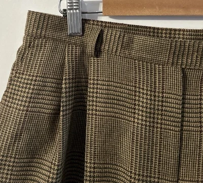 Women’s Vintage Lauren Ralph Lauren Tweed Trousers Pants Worsted Wool Lined 14 - Image 1 of 4
