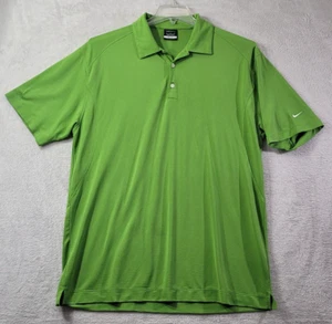NIKE GOLF DRI-FIT Polo Shirt Green Mens Size XL - Picture 1 of 9