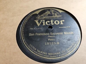 10" 78 RPM-Benson Orchestra-Lonesome and Blue/When Lights are Low/Victor 19198 - Foto 1 di 2