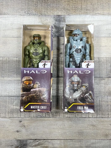 Halo Action Figure Set Master Chief Fred-104 Gaming Cover