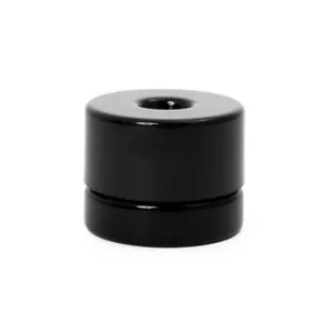Pop-Vac Jar 4ml Black Vacuum Sealed Glass Jar-25pcs - Picture 1 of 1