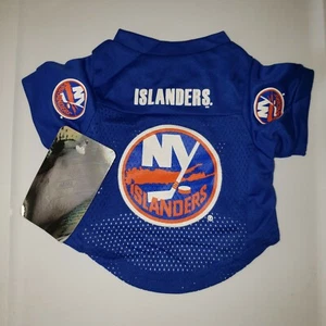 Hunter NHL New York Islanders Short Sleeve Royal NEW Dog Sports Jersey Size SM - Picture 1 of 8