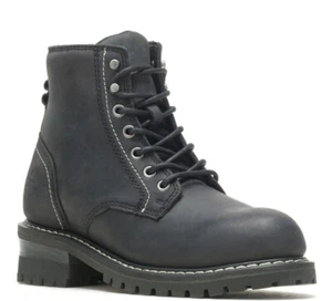 Harley-Davidson Women's Bentler 5.25-Inch Black Motorcycle Boots D87236 NEW - Picture 1 of 5