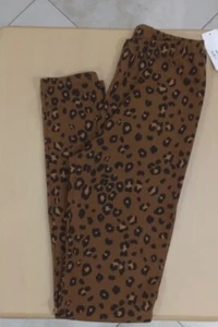 Gap Girls Brown Leopard Print Leggings Size 8 Or size 10 94% cotton - Picture 1 of 2