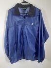 EMS Eastern Mountain Sports Large Coat Jacket Windbreaker Pockets Blue